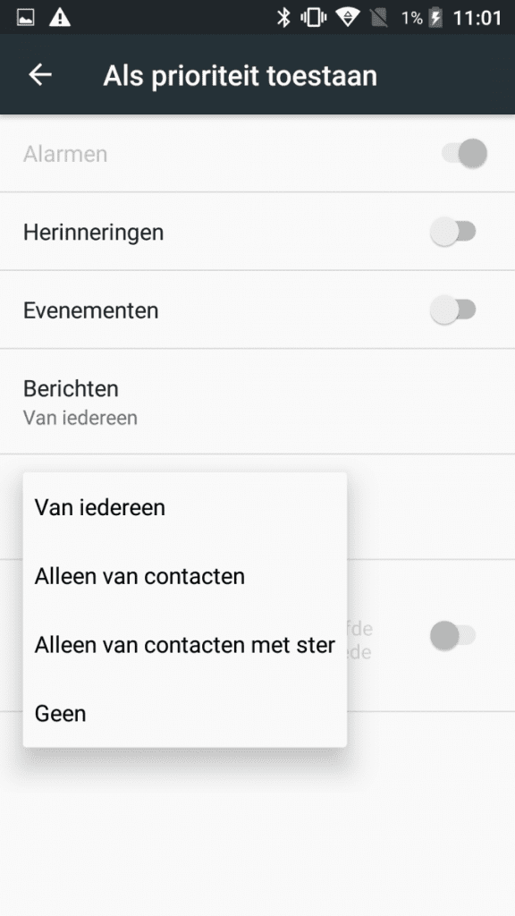 Android notificaties