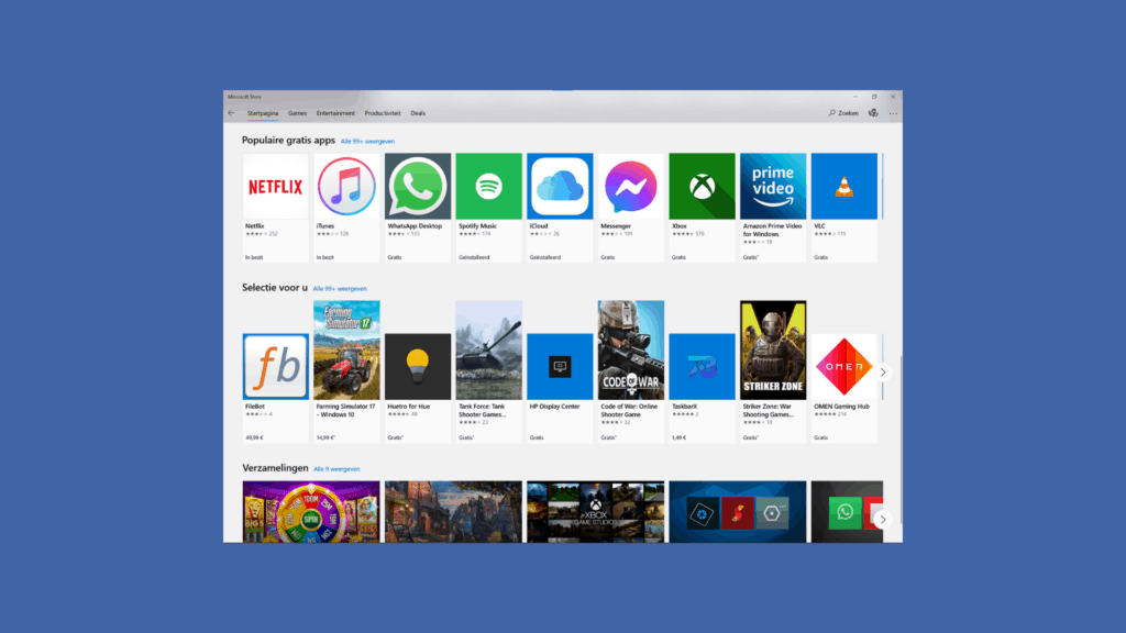 Windows 10 apps