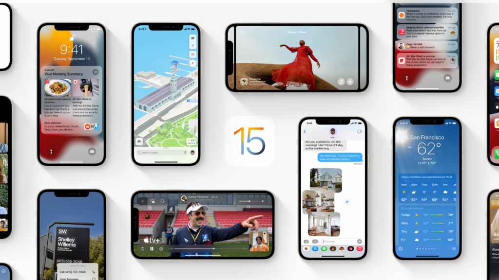 iOS 15 adoptie