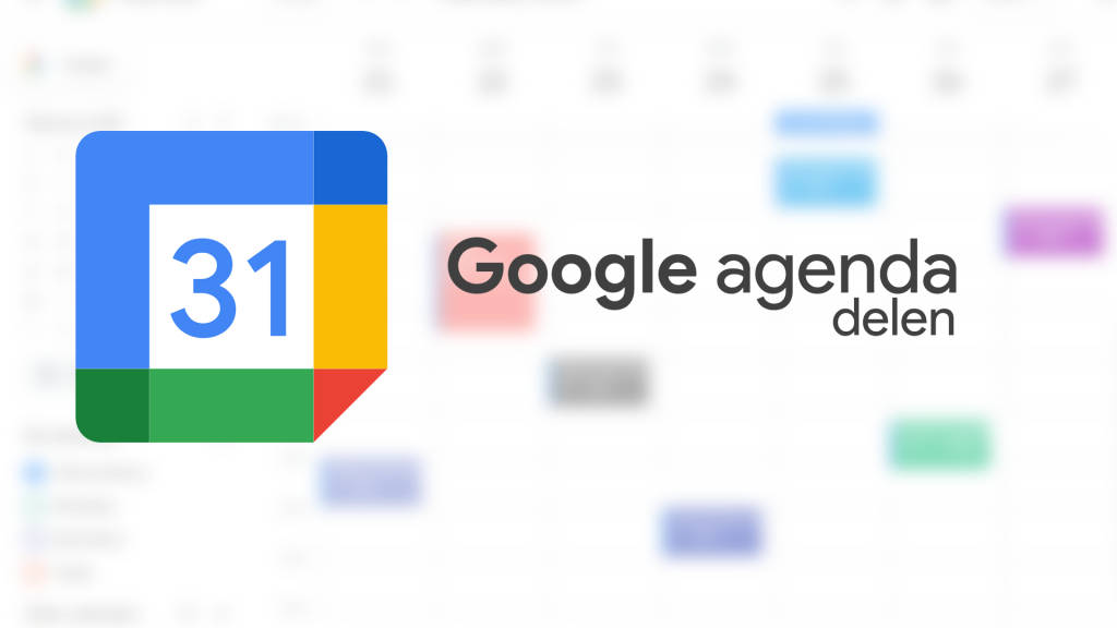 google agenda delen